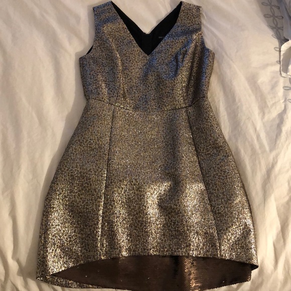 Sachin & Babi Allure Metallic cocktail dress - Picture 2 of 9